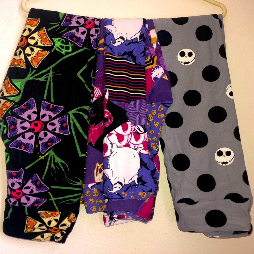 3 pair Lot.    NMBC LuLaRoe leggings Tween